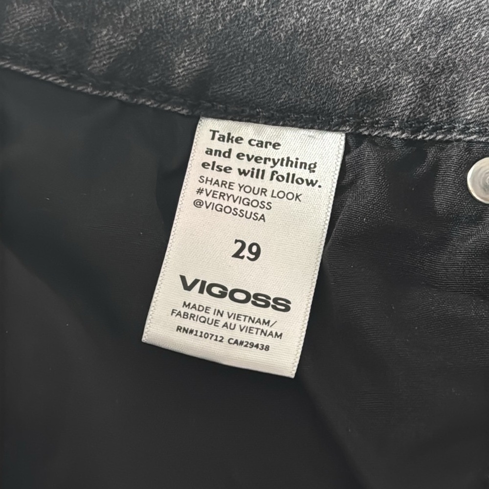 Vigoss Black Jean Shorts - Picture 5 of 10